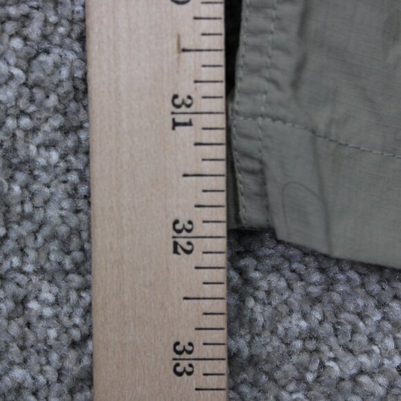 Columbia Silver Ridge Convertible Pants Mens 38x32 Beige Belted Cargo Omni-Shade - Picture 4 of 16